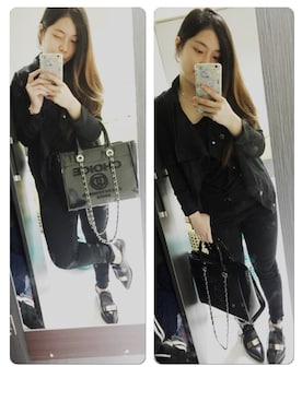 「VII&CO（VII&CO）のアイテム（その他シューズ）」を使った、Shanさん（レディース・156cm）の春コーディネート