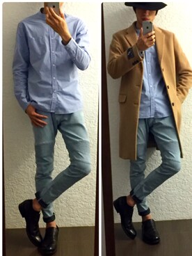 Weiさん（メンズ・172cm）の春コーディネート