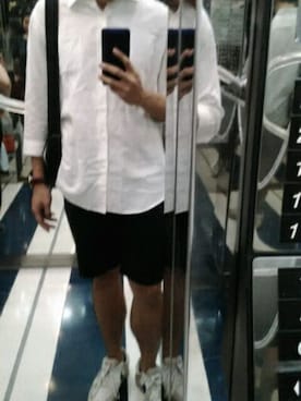 「G2000 （ジートゥサウザンド）のアイテム（パンツ）」を使った、aryeungさん（メンズ・170cm）の夏コーディネート