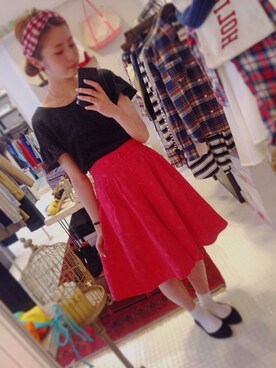 うっちーさん（レディース・160cm）の秋コーディネート