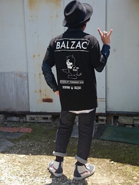 「SHOCKERのアイテム」を使った、Vinnyさん（メンズ・163cm）の夏コーディネート