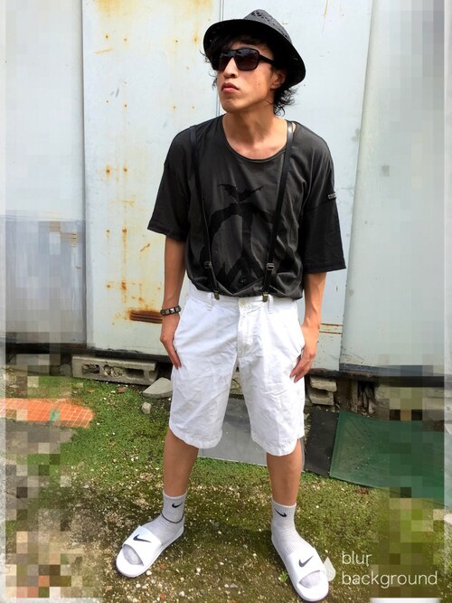 Nike ナイキ のビーチサンダルを使った人気ファッションコーディネート Sciaky