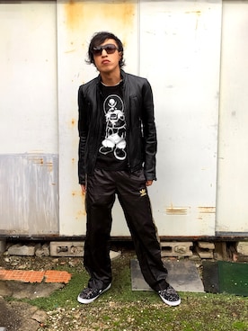 「SHOCKERのアイテム」を使った、Vinnyさん（メンズ・163cm）の秋コーディネート