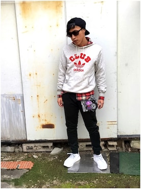 アディダスコーデ のメンズ人気ファッションコーディネート Wear