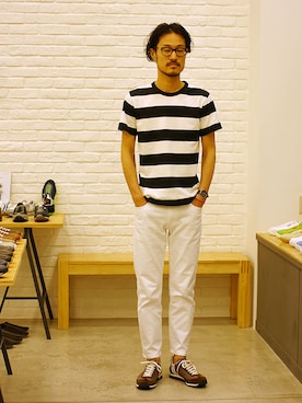 「 パトリック」｜LB_UENOさん（メンズ・182cm）の春コーディネート