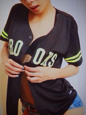 「CROOKS&CASTLES」｜xschanさん（レディース・163cm）の夏コーディネート