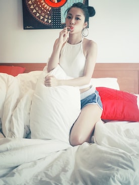 「MONKI」｜xschanさん（レディース・163cm）の春コーディネート