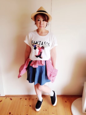 k’miさん（レディース・153cm）の夏コーディネート
