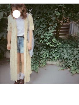 「ショーパン」｜「アイテム（ワンピース/ドレス）」を使った、あいなさん（レディース・150cm）の夏コーディネート