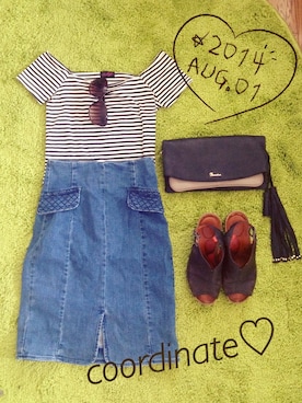 なおこっこさん（レディース・160cm）の夏コーディネート