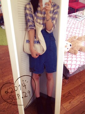 なおこっこさん（レディース・160cm）の秋コーディネート