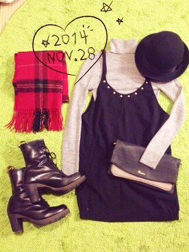 なおこっこさん（レディース・160cm）の秋コーディネート