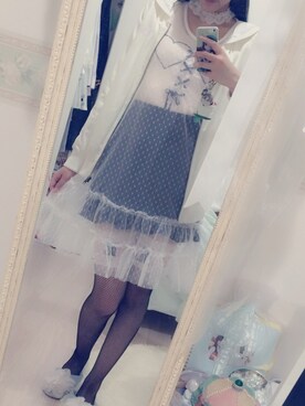 ソックス 靴下を使った ガーターリング のレディース人気ファッションコーディネート Wear