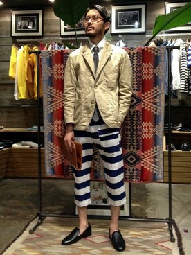 藤井 悠大さん(メンズ・172cm)の春コーディネート