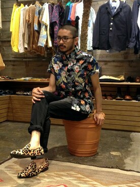 藤井　悠大さん（メンズ・172cm）の夏コーディネート