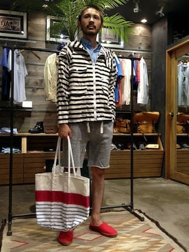 藤井 悠大さん(メンズ・172cm)の夏コーディネート