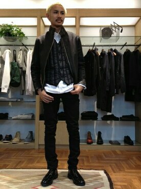 藤井　悠大さん（メンズ・172cm）の秋コーディネート