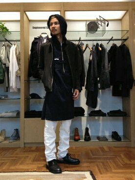 藤井　悠大さん（メンズ・172cm）の秋コーディネート