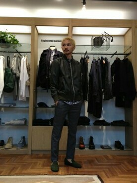 藤井 悠大さん(メンズ・172cm)の秋コーディネート