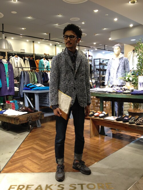 藤井 悠大 Freak S Store 新宿メンズ店 New Balanceのスニーカーを使ったコーディネート Wear