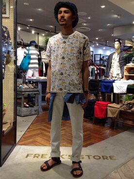 藤井　悠大さん（メンズ・172cm）の夏コーディネート