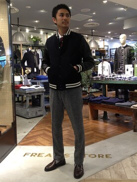 藤井　悠大さん（メンズ・172cm）の秋コーディネート