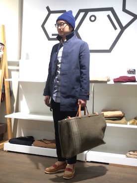 「Big John（ビッグジョン）のアイテム」を使った、ssojaeさん（メンズ・173cm）の春コーディネート