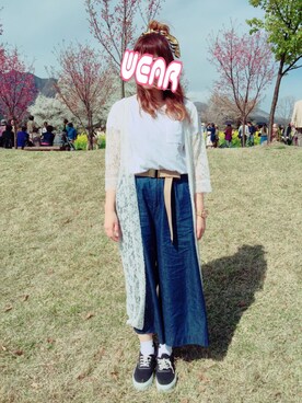 も か み ゆさん(レディース・152cm)の春コーディネート