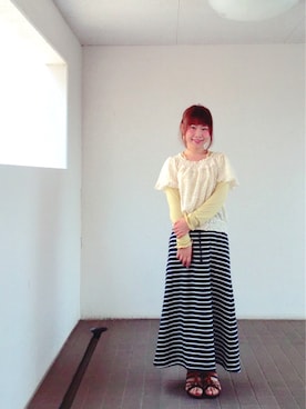 「おさんぽ」｜のんさん（レディース・153cm・10代）の春コーディネート
