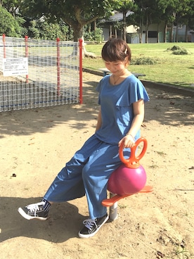 「まだ夏」｜のんさん（レディース・153cm）の秋コーディネート