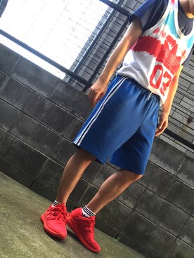 クマガイですゆうやですさん（メンズ・170cm）の夏コーディネート