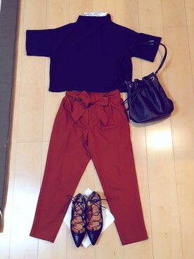 のなさん（レディース・162cm）の秋コーディネート