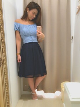 sarii♡さん（レディース・157cm）の夏コーディネート