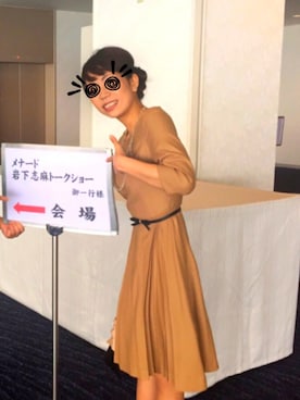 「STRAWBERRY-FIELDS（ストロベリーフィールズ）のアイテム（アクセサリー）」を使った、mෆ⃛*color.さん（レディース・160cm）の秋コーディネート