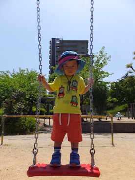 hagu ao sora ☆♡さん（キッズ・90cm）の春コーディネート