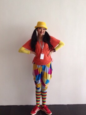 「orange」｜Emily chanさん（レディース・167cm）の冬コーディネート