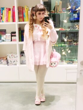 「Kawaii」｜「アイテム（アクセサリー）」を使った、.:*☆『ミミ』☆*:.さん（レディース・160cm）の夏コーディネート