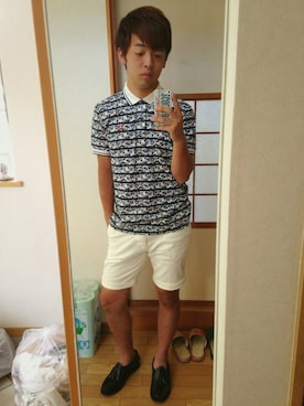 mr.わくわくさん（メンズ・168cm）の夏コーディネート