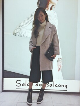 「大人MUSE」｜numao さん（レディース・159cm）の秋コーディネート