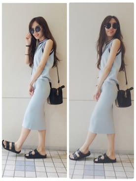 「渋谷PARCO」｜numao さん（レディース・159cm）の夏コーディネート