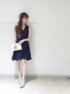 「FURFUR（ファーファー）のアイテム（パンプス）」を使った、numao さん（レディース・159cm）の秋コーディネート