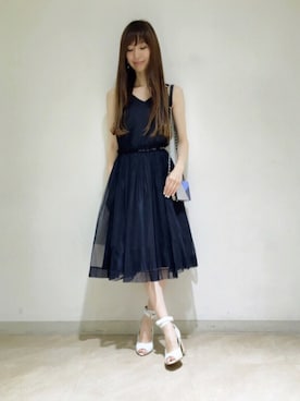 「おめかしコーデ」｜numao さん（レディース・159cm）の春コーディネート