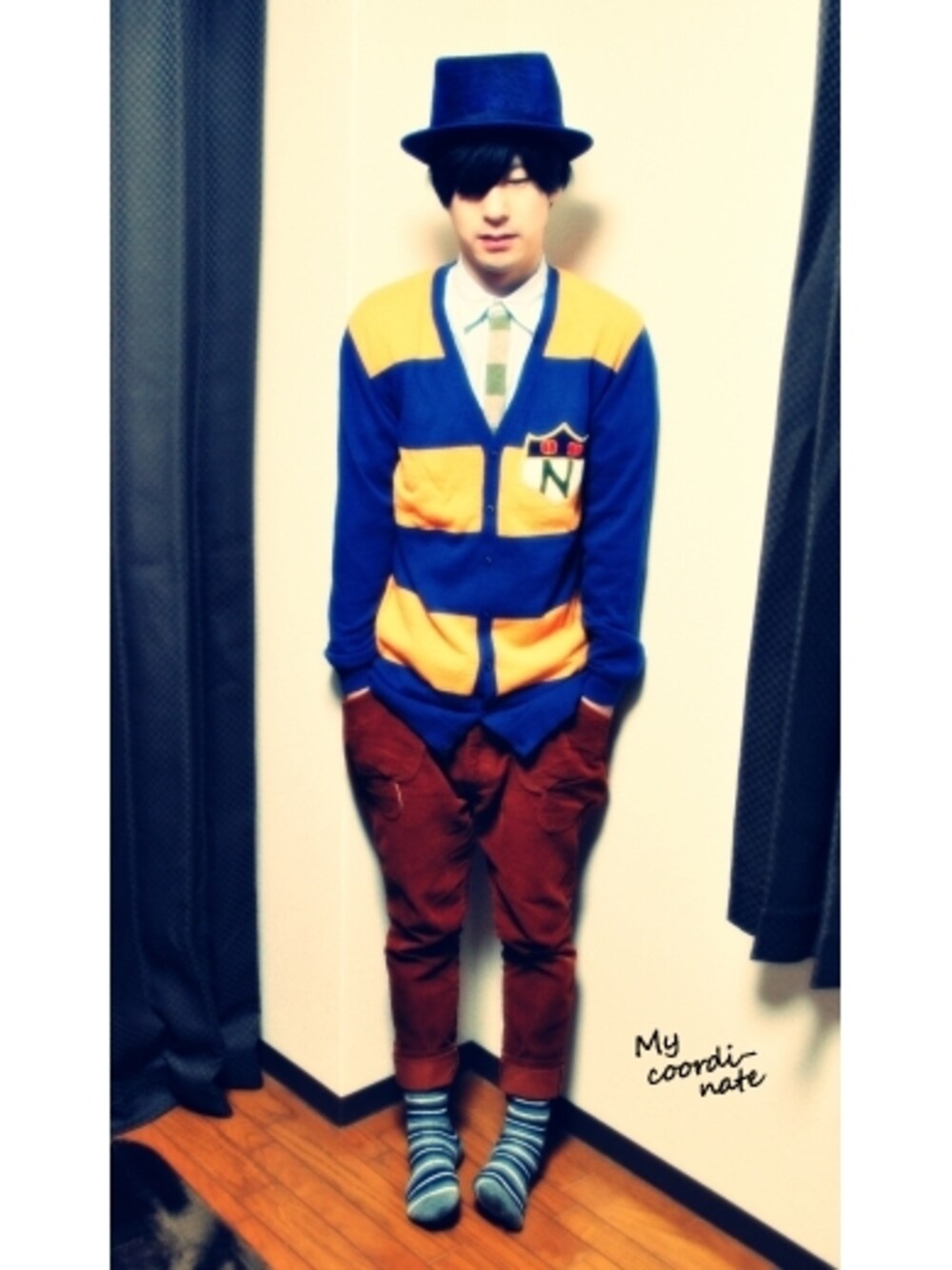 冬コーディネートの1枚目の写真