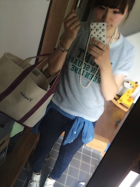 LLBean パープル系　レディースL【美品】 希少 L.L.Bean FACTORY STORE パープル系ハンドル トートバッグ