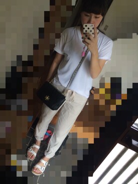 「UNIQLOコーデ」｜hsmt_imokoさん（レディース・159cm）の夏コーディネート