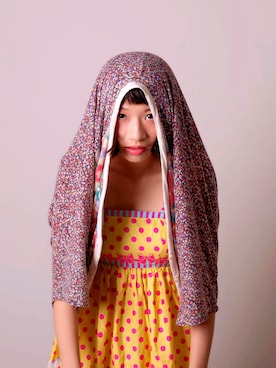 「ScoLar（スカラー）のアイテム（その他アウター）」を使った、UUさん（レディース・163cm）の夏コーディネート