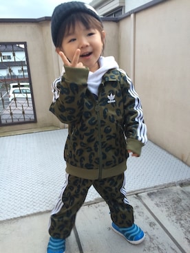 RIIkunさん（キッズ・90cm）の春コーディネート