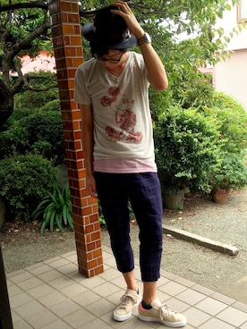 ひかるんさん（メンズ・180cm）の夏コーディネート