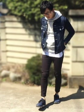 ひかるんさん（メンズ・180cm）の春コーディネート