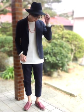 ひかるんさん(メンズ・180cm)の春コーディネート